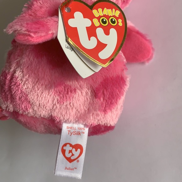 NWT Ty Beanie Boo Pink Penguin with Heart - Picture 4 of 5